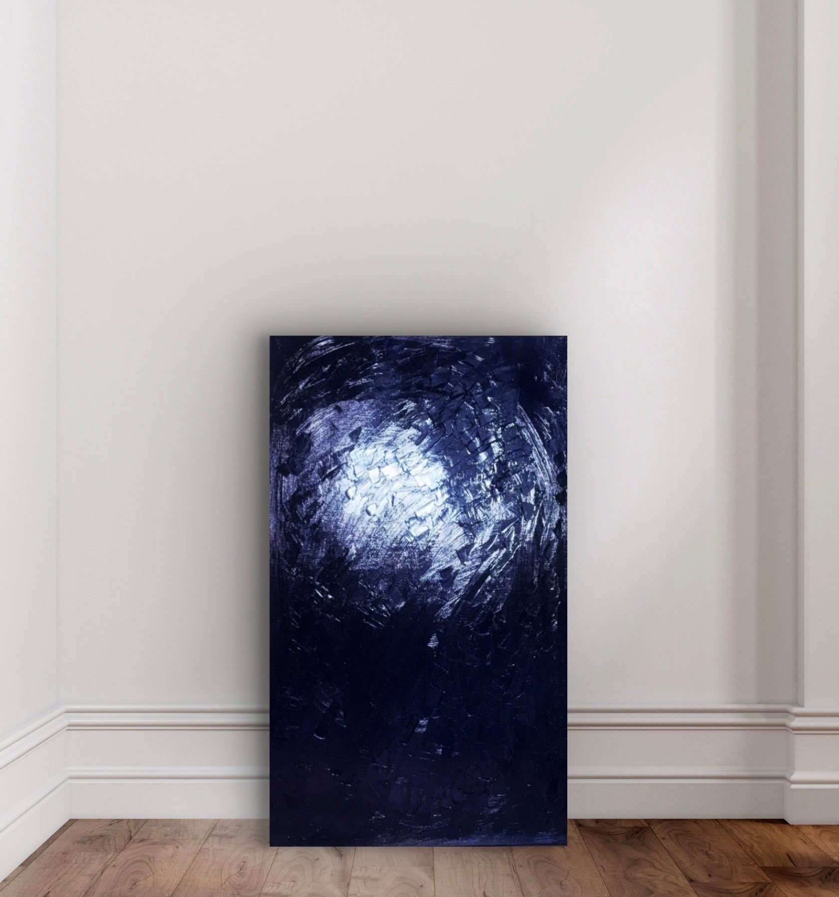 oil on canvas 60 × 100 × 3 cm/24 × 39 × 1.2 in - Petra Mojo